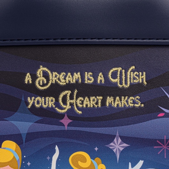 NWT Loungefly Disney Cinderella Castle Backpack Purse Bag main image 5